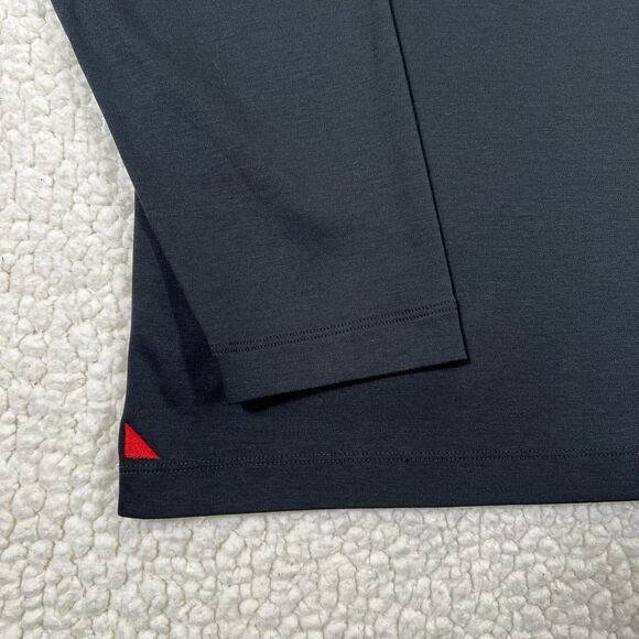 UNTUCKit Damaschino Polo Shirt Men’s Size 3XL Bkack Long Sleeve Smart Casual - Picture 5 of 12